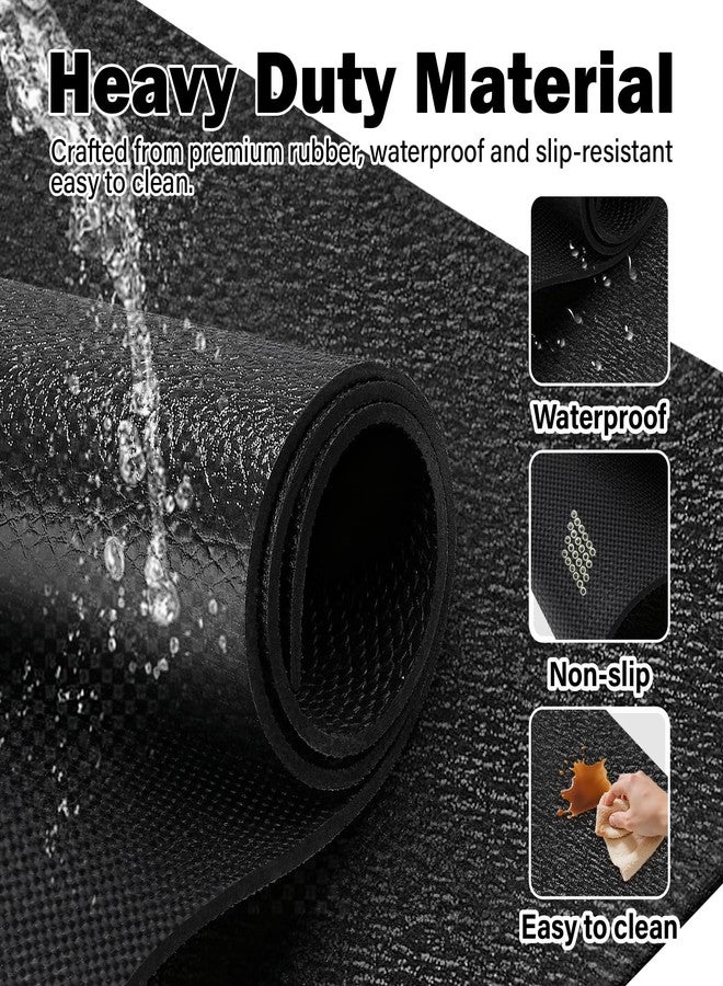 Wibeelee Rubber Horse Stall Mat, 3.7x6 Ft Stable Mat with Shock Absorption & Cushioning Waterproof Non-Slip Flooring for Horse Stalls Livestock Barn Farm Cattle Sheep & Pig Shed Easy Clean Horse Mat - Image 2